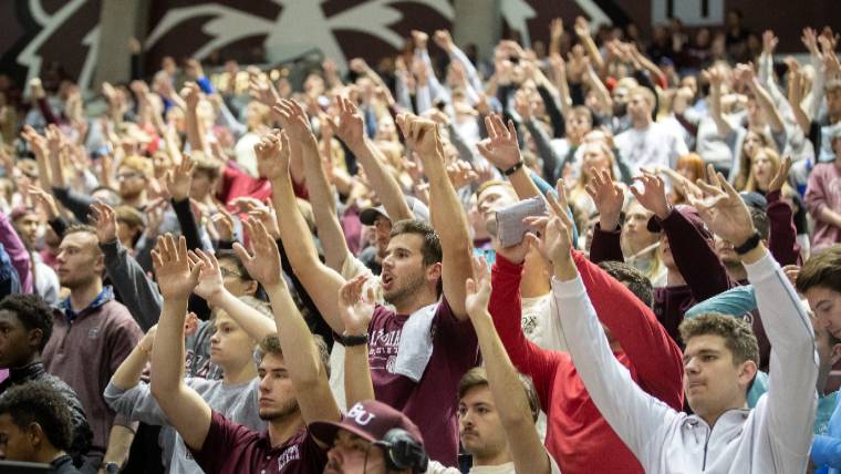 Students Cheering